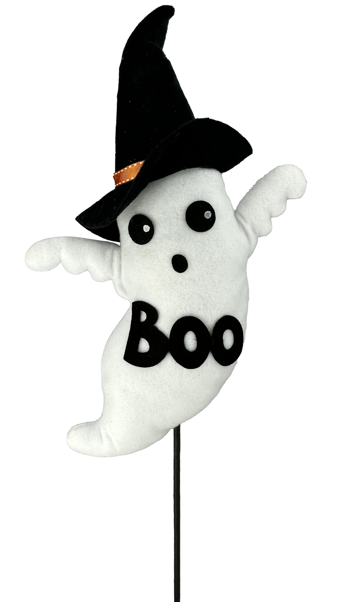 24" Boo Ghost w/Hat Spray