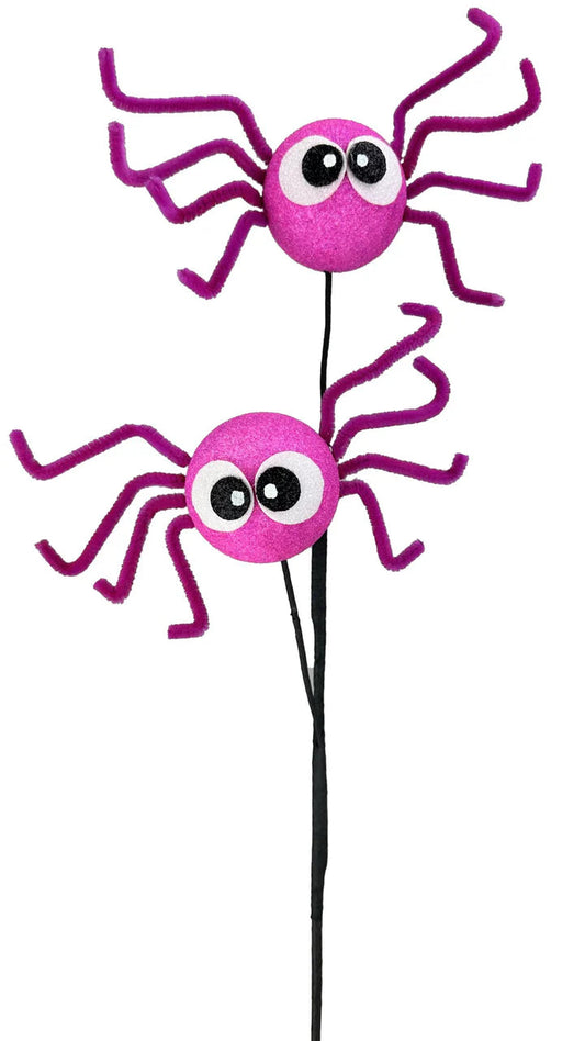 21" Spider Spray: Fuschia