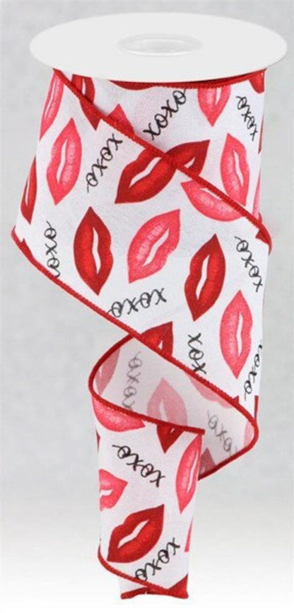2.5" Valentine Ribbon: Assortment (10 Yards)