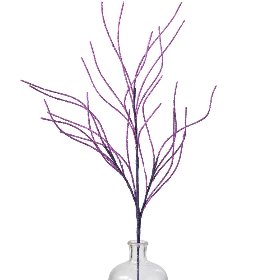 30" Glitter Twig Sprays