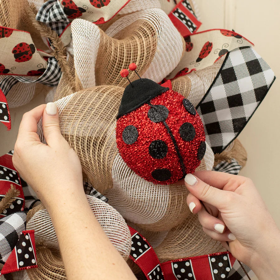 16" Ladybug Pick: Red