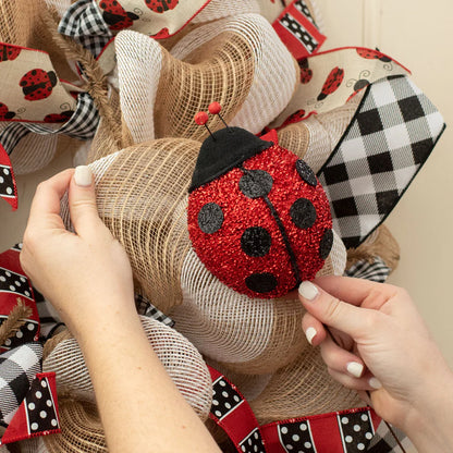 16" Ladybug Pick: Red