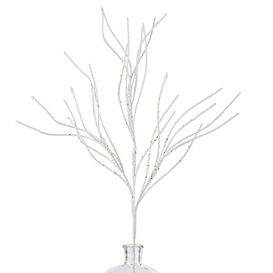 30" Glitter Twig Sprays