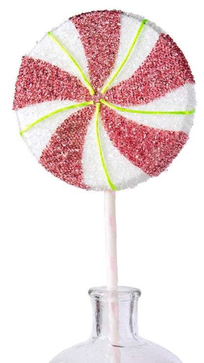 21" Foam Peppermint Lollipop