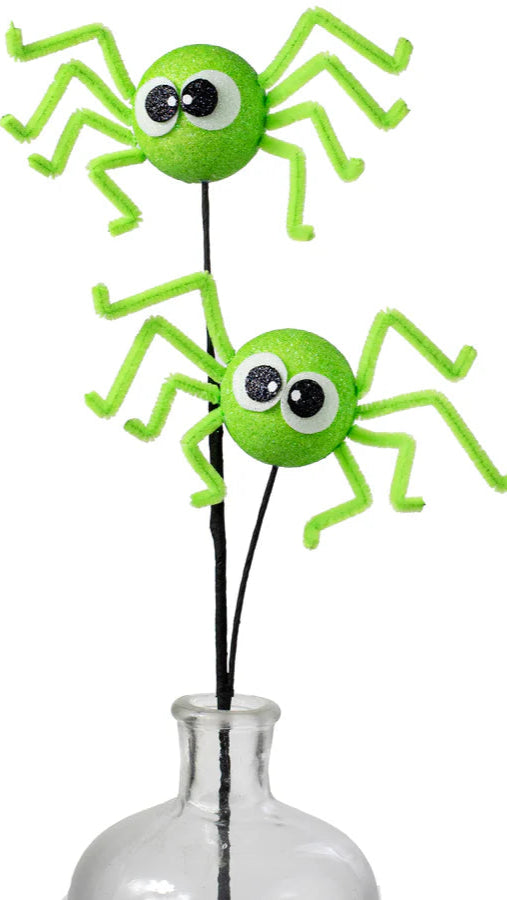 21" Spider Spray: Green